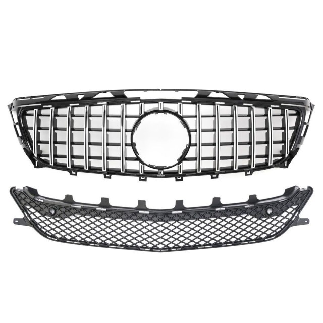 Grille Sport fits for Mercedes W218 CLS 2011-2014  PANAMERICANA LOOK