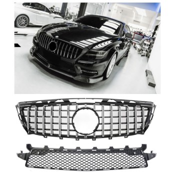 Grille Sport fits for Mercedes W218 CLS 2011-2014  PANAMERICANA LOOK 