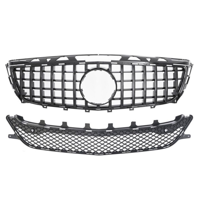 Grille Sport fits for Mercedes W218 CLS 2011-2014  PANAMERICANA  LOOK