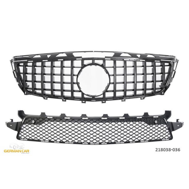 Grille Sport fits for Mercedes W218 CLS 2011-2014  PANAMERICANA LOOK 