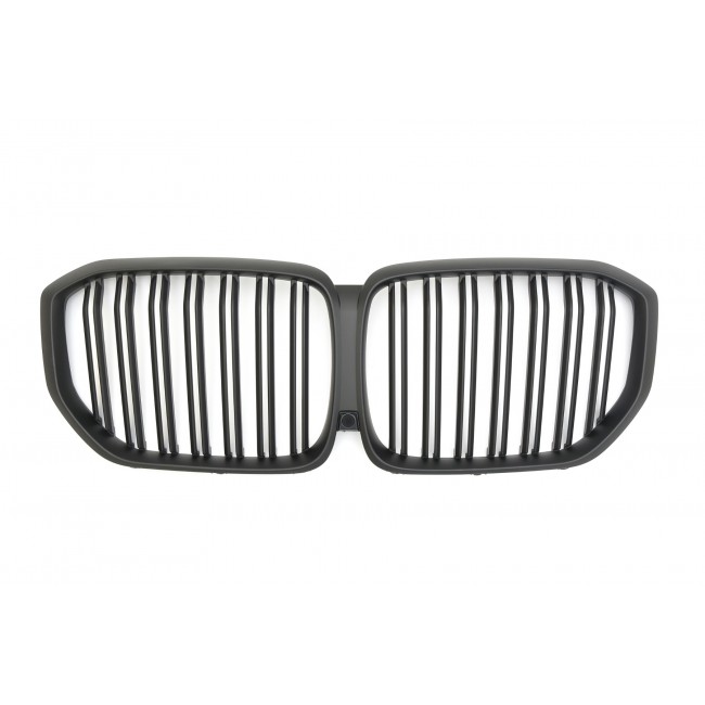 GRILLE FITS FOR BMW X5 G05 SPORT DOUBLE SLAT FLAT BLACK 2018-2023
