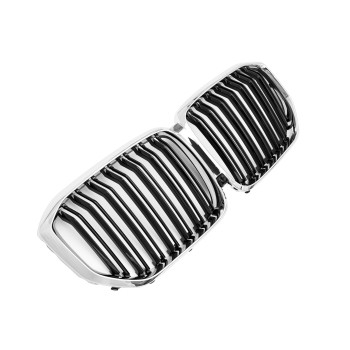 GRILLE FITS FOR BMW X5 G05 SPORT DOUBLE SLAT CHROME BLACK 2018-2023