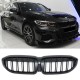 GRILLE FITS FOR BMW 3ER G20 G21 2019-2022 SPORT DOUBLE SLAT GLOSS BLACK 