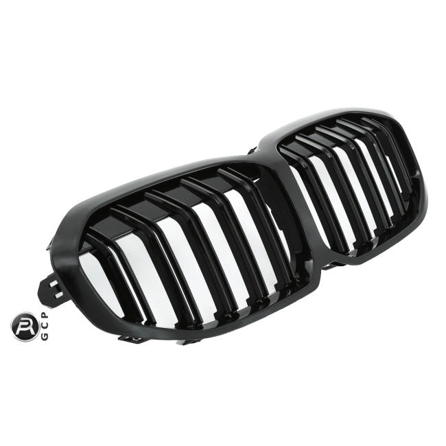 GRILLE FITS FOR BMW F40 F41 SPORT DOUBLE SLAT LOOK GLOSS BLACK