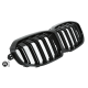 GRILLE FITS FOR BMW F40 F41 SPORT DOUBLE SLAT LOOK GLOSS BLACK