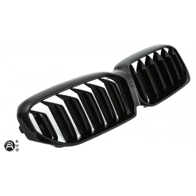 GRILLE FITS FOR BMW G30 G31 LCI SPORT DOUBLE SLAT  GLOSS BLACK 