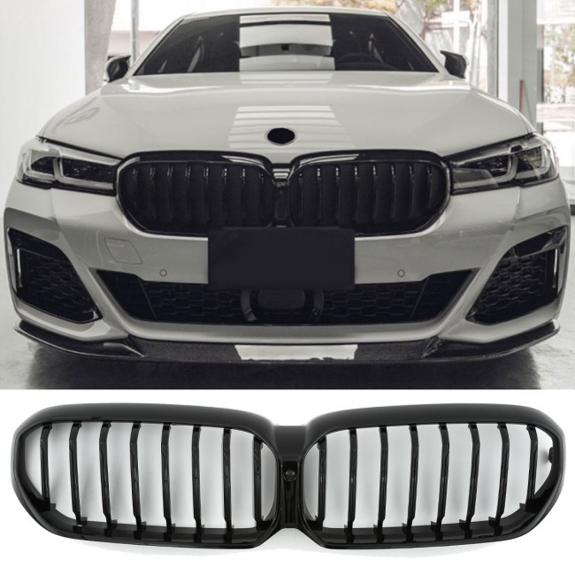 GRILLE FITS FOR BMW G30 G31 LCI SPORT GLOSS BLACK 