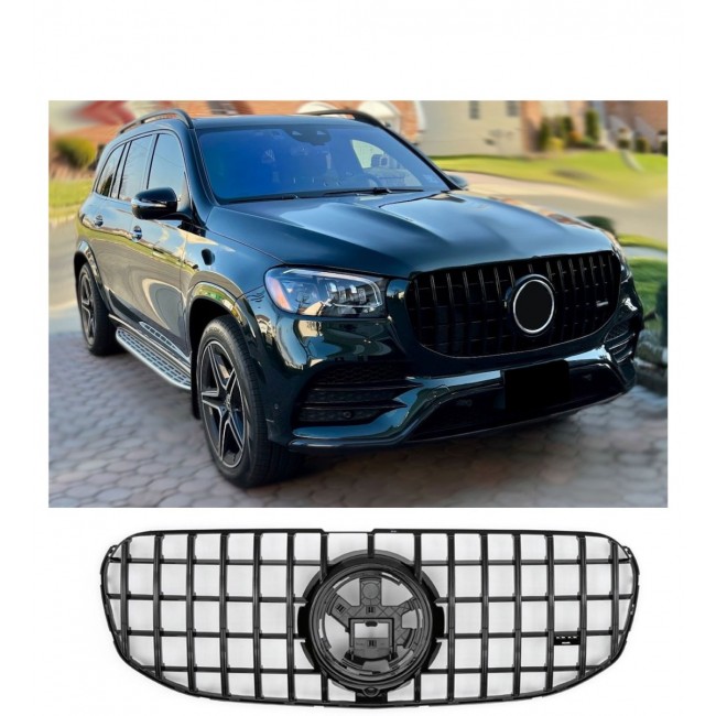 Sport grille fits on Mercedes X167 GLS PANAMERICANA GT 2019-2023