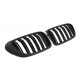 GRILLE FITS FOR BMW 6 G32 GRAN TURISMO SPORT DOUBLE SLAT MATTE BLACK 