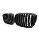 GRILLE FITS FOR BMW X3 X4 G01 G02 SPORT FLAT BLACK 