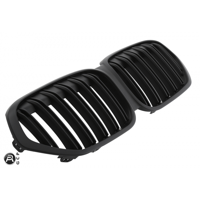 GRILLE FITS FOR BMW X1 F48 LCI SPORT FLAT BLACK 2019-2022