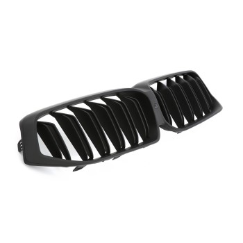 GRILLE FITS FOR BMW 6 G32 LCI GRAN TURISMO SPORT  DOUBLE SLAT FLAT BLACK 