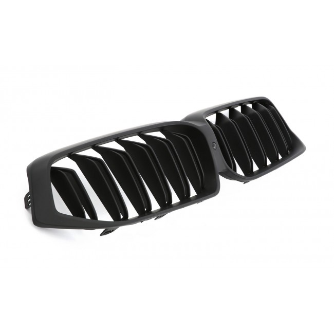 GRILLE FITS FOR BMW 6 G32 LCI GRAN TURISMO SPORT  DOUBLE SLAT FLAT BLACK 
