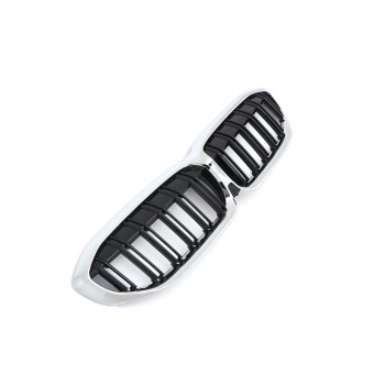 GRILLE FITS FOR BMW 3ER G20 G21 2019-2022 SPORT CHROME BLACK 