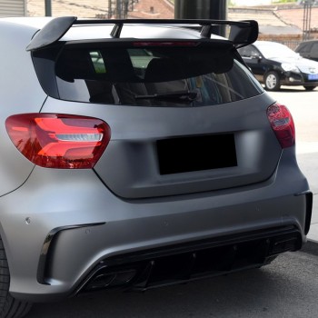 AERO FLAPS BLACK rear fits for Mercedes W176 A-Class