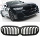 GRILLE FITS FOR BMW G30 G31 LCI SPORT DOUBLE SLAT MATTE BLACK 