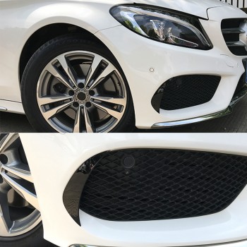 FITS FOR MERCEDES W205 C-CLASS WITH AMG EQUIPMENT (VOR FACELIFT) SPOILER FLAPS CANARD