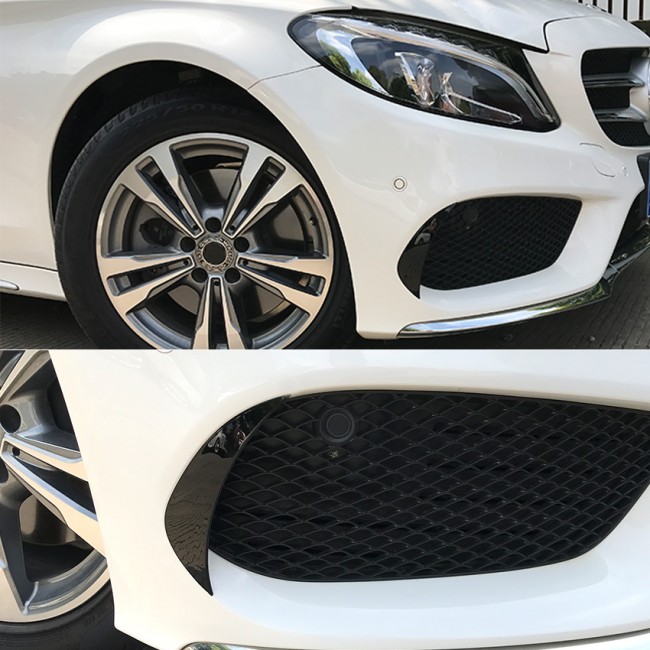 FITS FOR MERCEDES W205 C-CLASS WITH AMG EQUIPMENT (VOR FACELIFT) SPOILER FLAPS CANARD