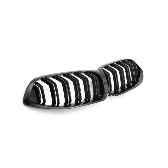 GRILL SPORT GRILLE FITS FOR BMW 8 SERIES G14 G15 G16 GLOSSY BLACK 2018-2022