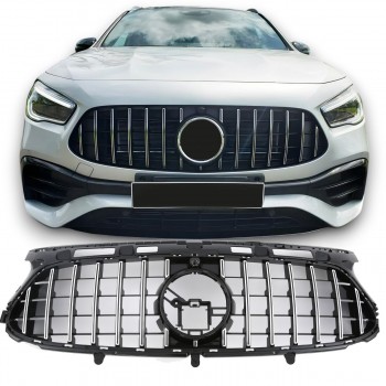 Grille Sport Chrome / Black fits for Mercedes H247 GLA PANAMERICANA GT 2020-2023
