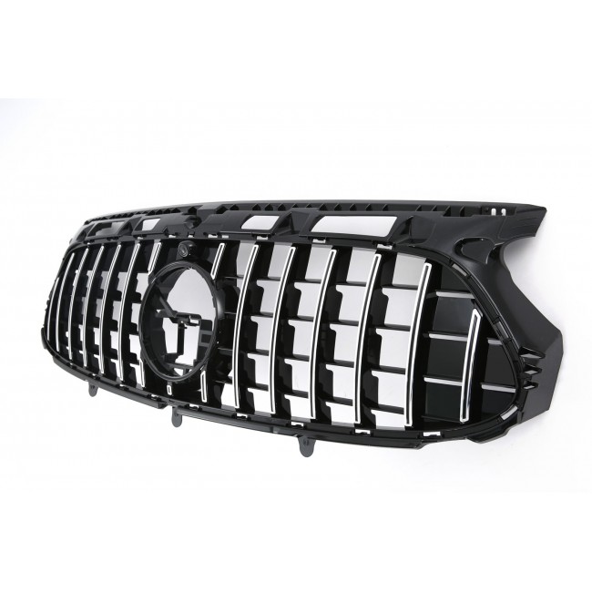 Grille Sport Chrome / Black fits for Mercedes H247 GLA PANAMERICANA GT 2020-2023