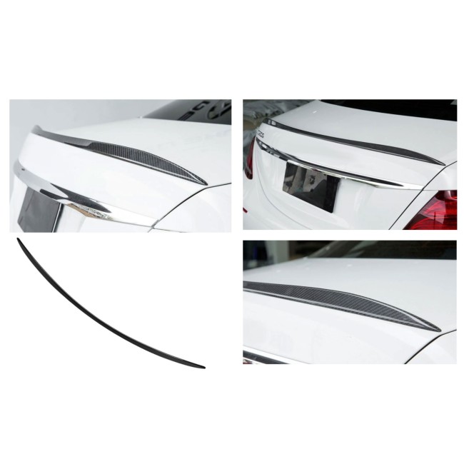 REAR SPOILER LIP CARBON OPTIK fits for Mercedes W213 E-Class