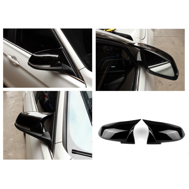 Mirror caps black sport for exchange fits for BMW F20 F21 F22 F30 F30 F32 E84