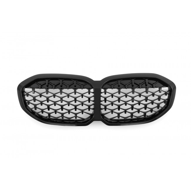 SUITABLE FOR BMW 1 SERIES F40 RADIATOR GRILL DIAMOND GLOSS BLACK
