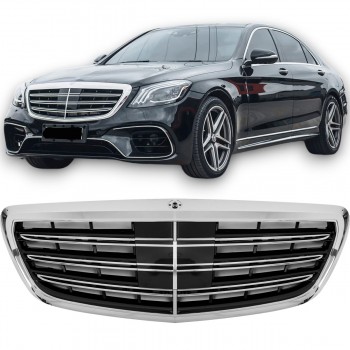 Grill Sport grille fits for W222 S-Class chrome