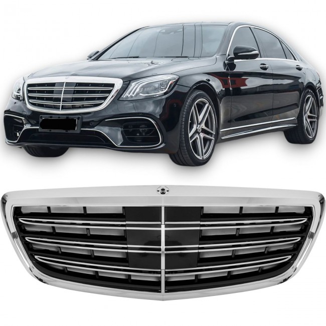 Grill Sport grille fits for W222 S-Class chrome