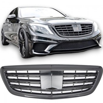 Grill Sport grille fits on W222 S-Class gloss