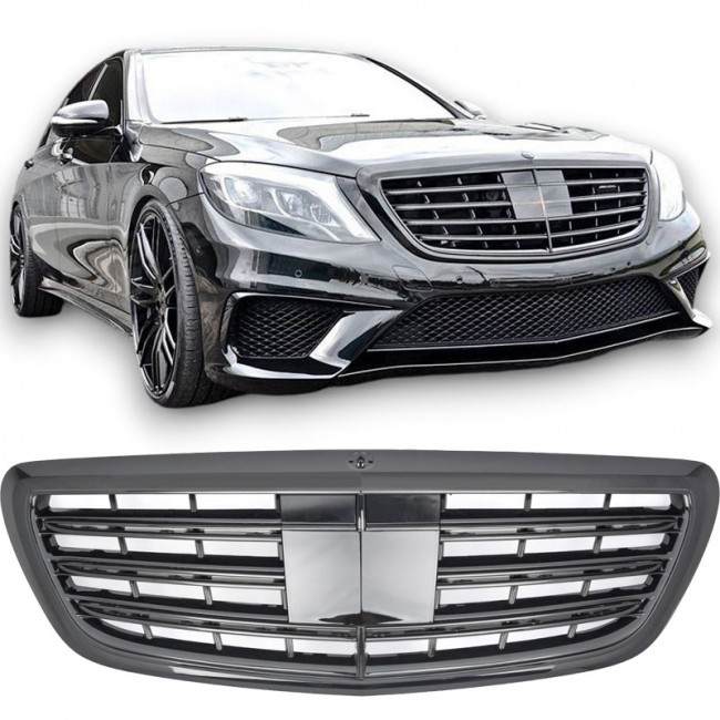 Grill Sport grille fits on W222 S-Class gloss