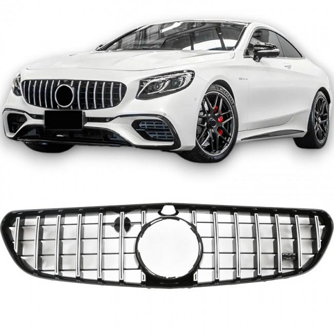 Grill Sport grille fits for Mercedes W217 S63 S65 Panamericana GT DESIGN