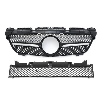 Grill Sport Kühlergrill passt für Mercedes R172 SLK 2011-2015 DIAMANT
