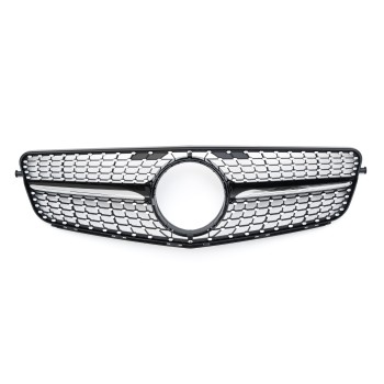 Grill Sport Kühlergrill Chrom passt für Mercedes W204 DIAMANT
