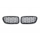 SUITABLE FOR BMW 3 SERIES F30 F31 SPORT GRILL DIAMOND GLOSS BLACK