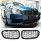 GRILLE FITS FOR BMW 5 SERIES F10 F11 DIAMOND GLOSS BLACK