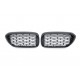 SUITABLE FOR BMW 5 SERIES G30 G31 GRILL DIAMOND GLOSS BLACK
