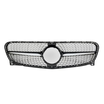 Grill Sport Kühlergrill schwarz passt für Mercedes X156 GLA DIAMANT