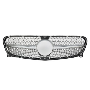 Grill Sport Kühlergrill schwarz passt für Mercedes X156 GLA DIAMANT