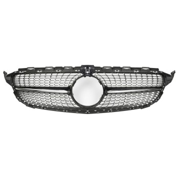 Grill Sport Kühlergrill passt für Mercedes W205 vor-Facelift DIAMANT 360°
