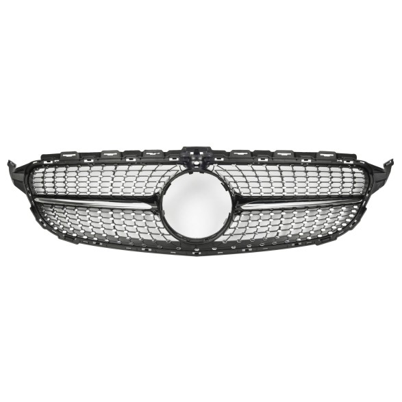 Grill Sport Kühlergrill passt für Mercedes W205 vor-Facelift DIAMANT 360°