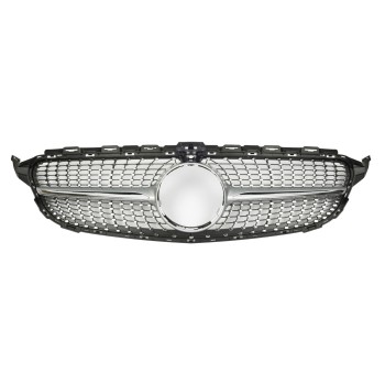Grill Sport Kühlergrill passt für Mercedes W205 vor-Facelift DIAMANT 360°