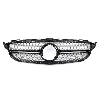 Grill Sport Kühlergrill passt für Mercedes W205 FACELIFT DIAMANT