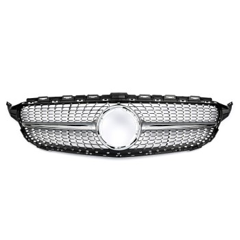 Grill Sport Kühlergrill passt für Mercedes W205 FACELIFT DIAMANT