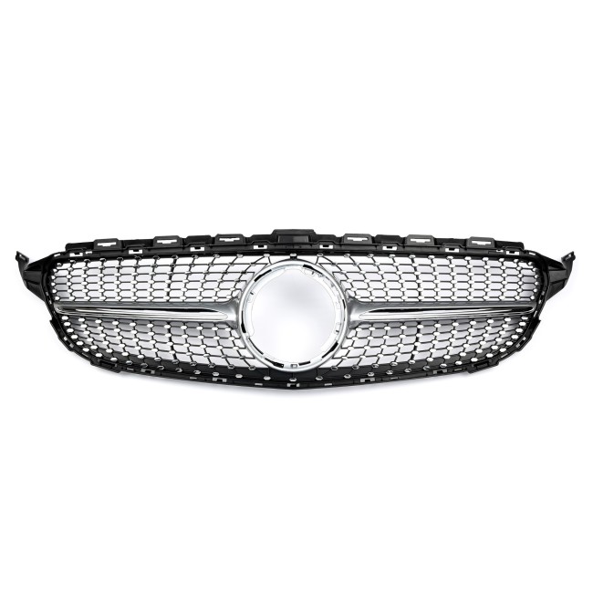 Grill Sport Kühlergrill passt für Mercedes W205 FACELIFT DIAMANT