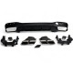 Rear spoiler diffuser + exhaust tips (CHROME) for Mercedes W166 GLE