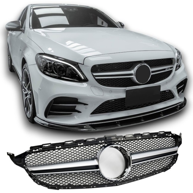 Grille Sport fits for Mercedes W205 C 2014+ 