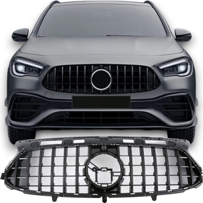 Grille Sport Black fits for Mercedes H247 GLA PANAMERICANA GT 2020-2023