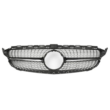 Grill Sport Kühlergrill passt für Mercedes W205 vor-Facelift DIAMANT